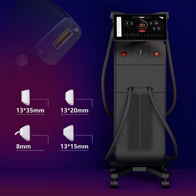 Эргономичный диодный лазерный аппарат для удаления волос, обеспечивающий стабильную выходную энергию и равномерный размер пятна для эффективных результатов