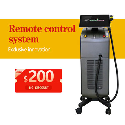 Многофункциональный диодный лазерный аппарат для удаления волос, поддерживающий различную ширину импульса для индивидуального перманентного уменьшения волос