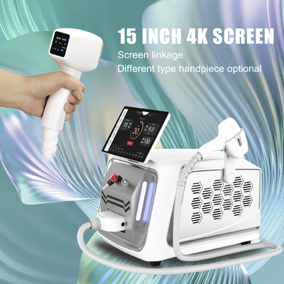 Портативный 810nm Trio Depilation Diode IPL Лазерная косметическая машина 3 длины волны